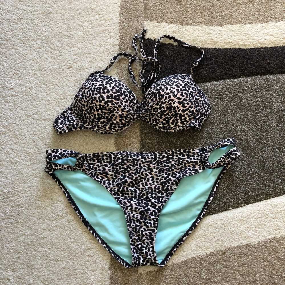 Animal print bikini - Large